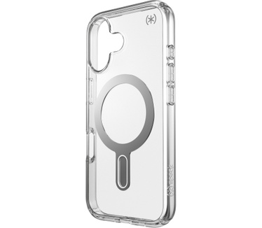 Speck Presidio Perfect Clear + ClickLock Apple iPhone 16 Clear - with Microban
