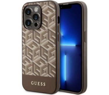 Guess G-Cube MagSafe Back Case Apple iPhone 14 Pro (6.1") - Bruin Bruin