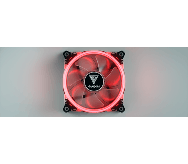 Gamdias Aeolus E1-1201 (red), 120mm