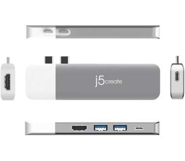 j5create JCD389-N Ultradrive Kit USB-C™ Multi-Display Modulaire Dock