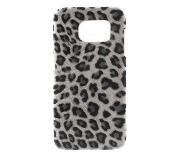 qMust Samsung Galaxy S7 edge Hard Back Case - Leopard White