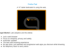 Firefox OS ideeën voor prototypes