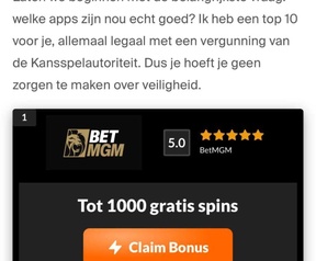 Legale goksites via Playsense