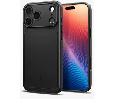 Spigen Thin Fit MagFit Back Cover Zwart Apple iPhone 17 Pro Max