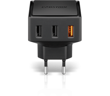 Cabstone Quick Charge&#8482; 3-Port USB Wall Charger