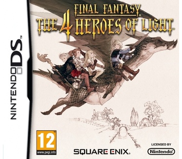 Packshot voor Final Fantasy: The 4 Heroes of Light