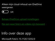 Screenshot Windows 10 mobile
