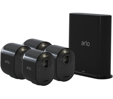 Arlo Ultra 4K 4-Pack Zwart