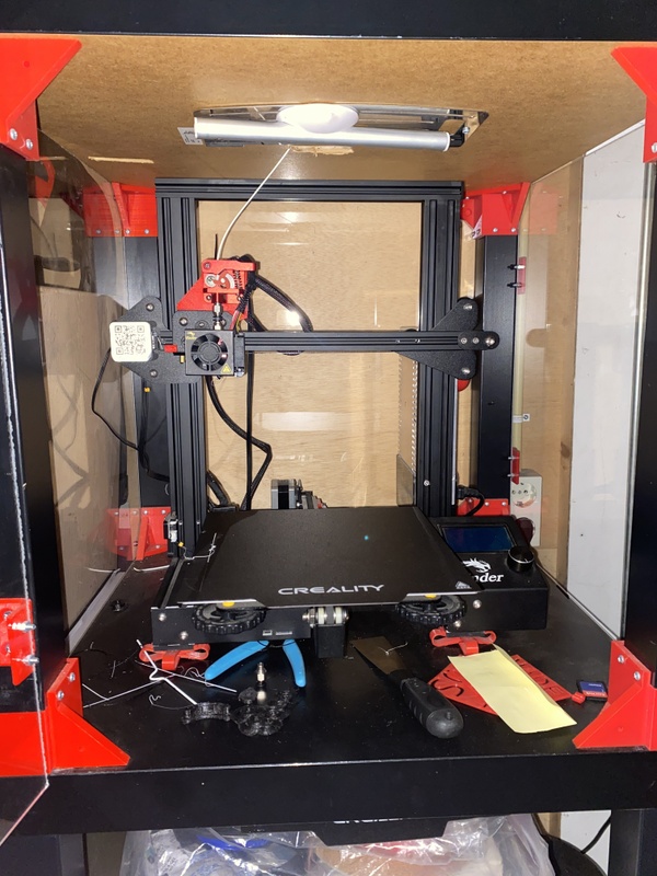 Creality Ender 3 – Direct Drive Upgrade – Enclosure aangeboden - Vraag ...