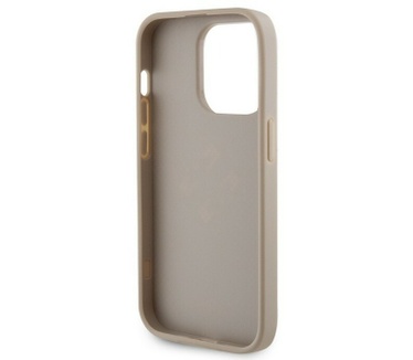 Guess Perforated 4G Back Case Apple iPhone 15 Pro (6.1") - Goud Goud