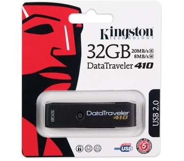 Kingston DataTraveler 410 32GB 32GB Zwart