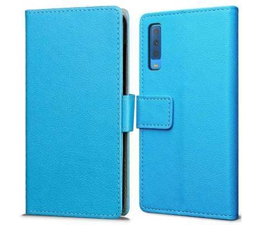 qMust Samsung Galaxy A30s Wallet Hoesje Blauw