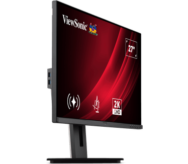ViewSonic 27" 1440p Ergonomic IPS Mon Zwart