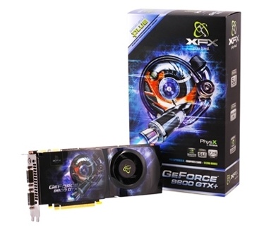 XFX GeForce 9800 GTX+ 512MB DDR3 XXX