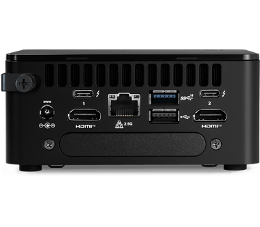 ASUS NUC 13 Pro NUC 13 Pro Barebone Ordinateur de bureau (Intel Core i3-1315U, Intel UHD Graphics, sans mémoire, sans stockage, sans SO, câble d'alimentation)