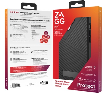 Zagg 702312717 (iPhone 15 Plus, iPhone 14 Plus) Zwart