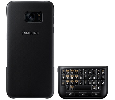 Samsung Galaxy S7 edge Keyboard Cover  Zwart