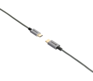 Verbatim Synchronisatie- en oplaadkabel USB-C naar USB-C 200 cm ? ruimtegrijs