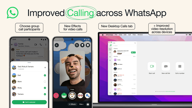 WhatsApp bellen