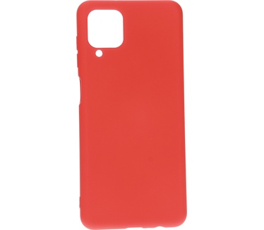 Mobiparts Silicone Cover Samsung Galaxy A12 (2021) Scarlet Red