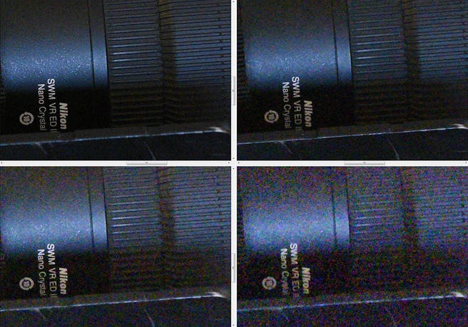 Nikon D810 ruis