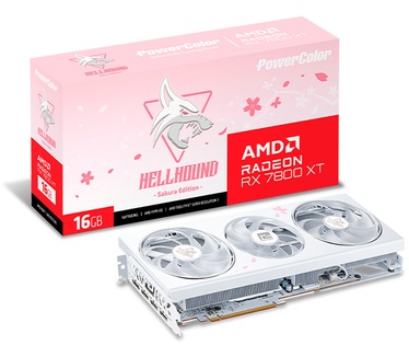 Powercolor Radeon RX 7800 XT Sakura