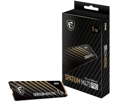 MSI SPATIUM M470 PRO PCIe 4.0 NVMe M.2 1TB