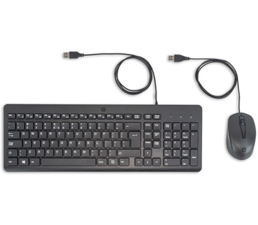 HP 150 muis en toetsenbord met kabel of draadloos, Qwerty EU