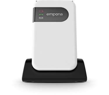 emporia SIMPLICITYglam 4G Wit, Zwart