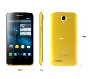 Alcatel One Touch Scribe HD (OT-8008A) Geel