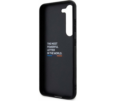 BMW M Blue Line Back Case Samsung Galaxy S23 Plus (S916) - Zwart Zwart