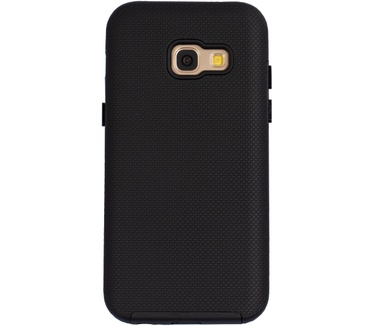 Mobiparts Rugged Tough Grip Case Samsung Galaxy A3 (2017) Black