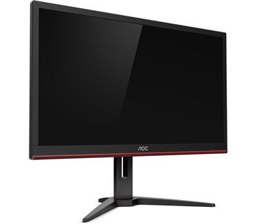 AOC G2868PQU Rood, Zwart