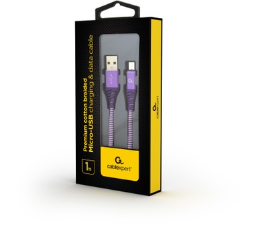 Gembird CC-USB2B-AMMBM-1M-PW