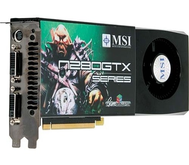 MSI N280GTX-T2D1G