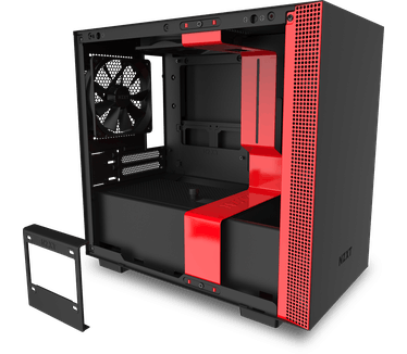 NZXT H210 Zwart/Rood