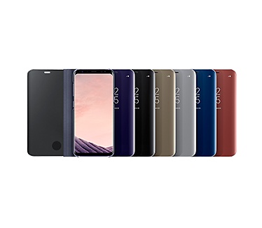 Samsung Galaxy S8 Clear View Cover (Galaxy S8) Goud