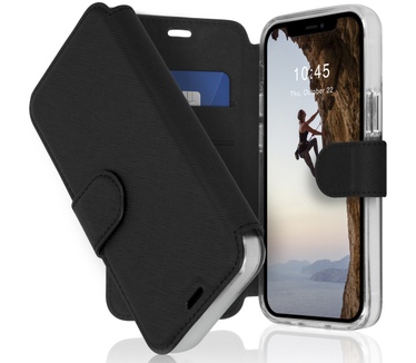Accezz Xtreme Wallet Bookcase iPhone 12 Mini - Zwart