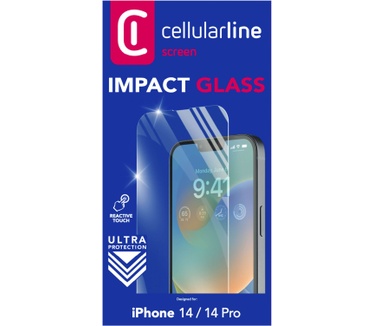 Cellular Line Impact Glass (iPhone 14, iPhone 14 Pro)