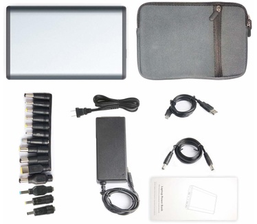 PowerOak K2 50000mAh 5V/12V/20V laptop powerbank