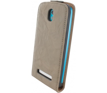 Mobiparts Mobiparts Vintage Flip Case HTC Desire 500 Creme