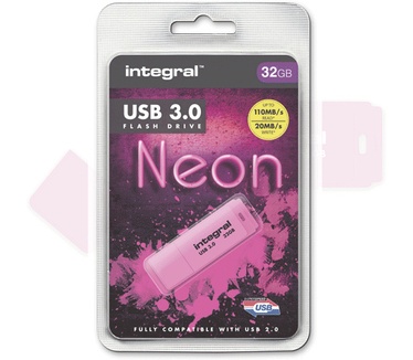 Integral Neon 3.0 32GB Roze