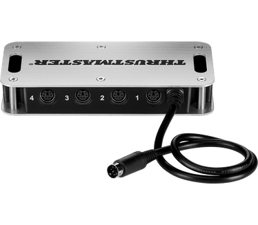 Thrustmaster TM Sim Hub (Xbox One S, PS4, Xbox, Xbox One X), Controller, Zilver, Zwart