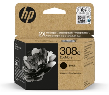 HP 308e EvoMore originele zwarte inktcartridge