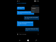 Screenshots Messaging Skype Beta
