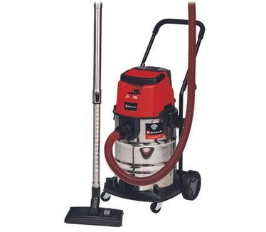 Einhell Professional accu Nat-/Droogzuiger TP-VC 36/30 S Auto Solo Power X-Change (li-ion, 18 V, auto-start, connectiviteitsfunctie, ECO/BOOST-functie, zonder accu en lader)