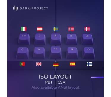 Dark Project ALU87B Celestial, G3MS Voidstone Switch, UK/DE/AT/ES/IT/FI/NO/SE/DK