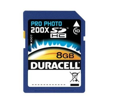 Dane-Elec SDHC Duracell Pro Photo 8GB Class 10