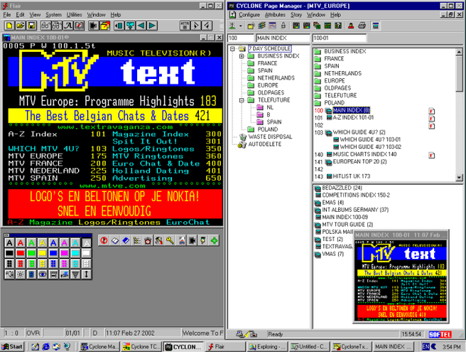 Teletekst Cyclone