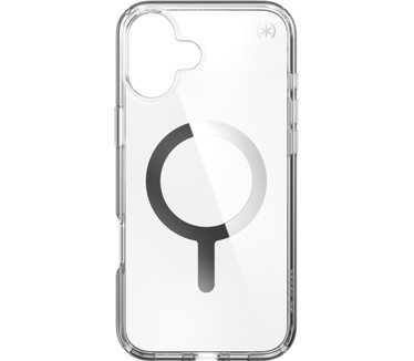 Speck Presidio Perfect Clear + MS Apple iPhone 16 Plus Clear - with Microban